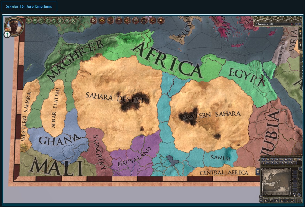 「Crusader Kings II」開発日記#95――アフリカの変更点 